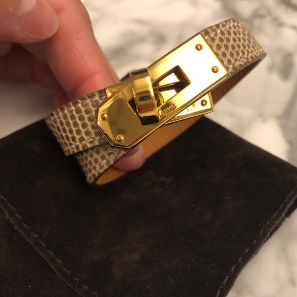 Hermes Jewelry - Hermès Kelly Doyle Tour Alligator Bracelet